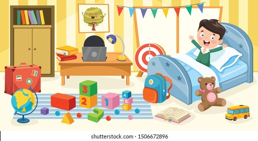 Children Having Fun In A Room