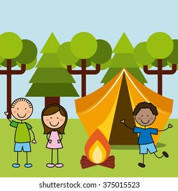 Children icon design 