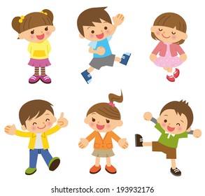 Children Illustration Stock Vector (Royalty Free) 193932176 | Shutterstock