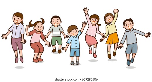 Children to jump