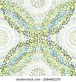 Children, kids sketch drawing. Fashion modern style. Endless fabric print. Seamless festive background from circles.