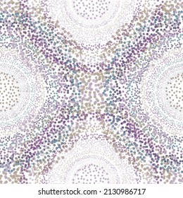 Children, kids sketch drawing. Fashion modern style. Endless fabric print. Seamless festive background from circles.