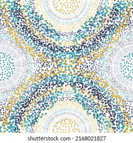 Children, kids sketch drawing. Fashion modern style. Endless fabric print. Retro Seamless Pattern with Circles