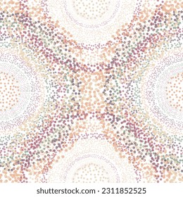 Children, kids sketch drawing. Fashion modern style. Endless fabric print. Seamless round bubbles kids pattern in vector