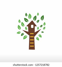 children learn and Tree Kids Logo playful