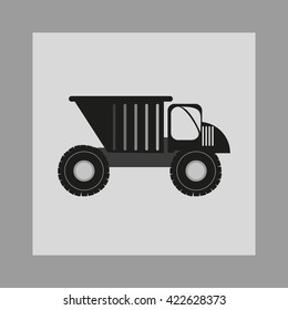 Children machinery construction vector in color backdrop