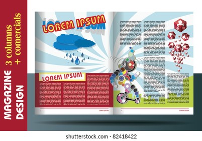 CHILDREN MAGAZINE LAYOUT DESIGN
