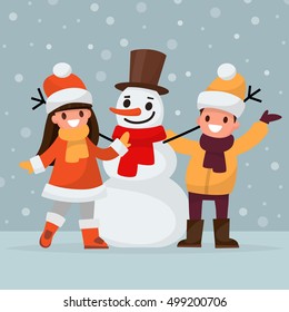 63,180 Child Snowman Images, Stock Photos & Vectors | Shutterstock