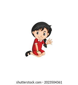vector de icono de mascota para niños