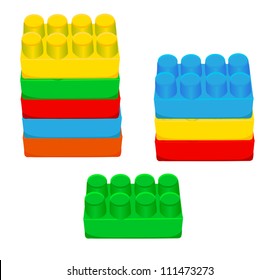 children plastic bricks toy