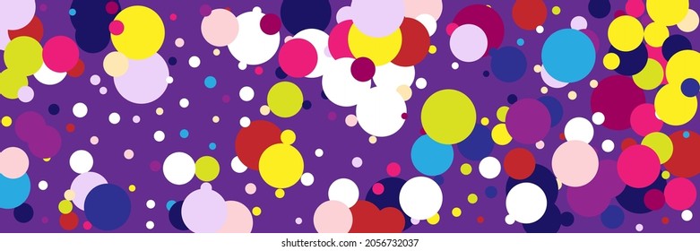 Children Play Rainbow Multicolor Kids Blue Design Pic. Vibrant Bright Green Purple Red Wallpaper. Indigo Violet Color Circles Beige Pastel Composition. Dark Vivid Pink White Yellow Print.