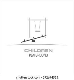 Children playground sign