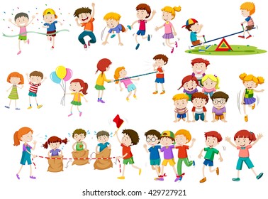 9,308 Children Playing Series Images, Stock Photos & Vectors | Shutterstock