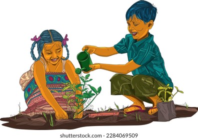 niños jugando en el suelo