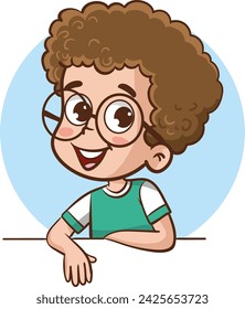 vector de dibujos animados de la colección de retratos