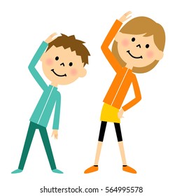 Children to prepare exercise