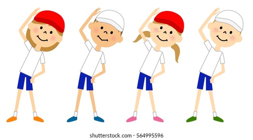 Children to prepare exercise