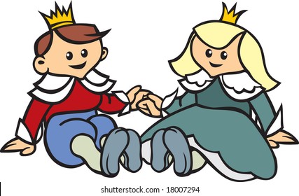 Children (prince and princess)