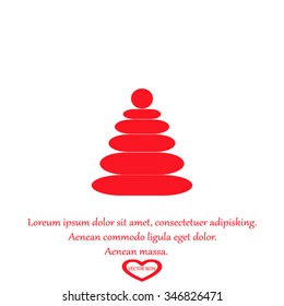 children pyramid toy vector