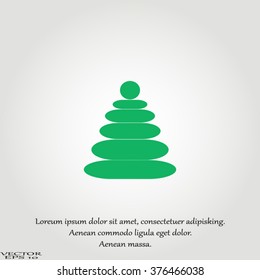 children pyramid toy vector