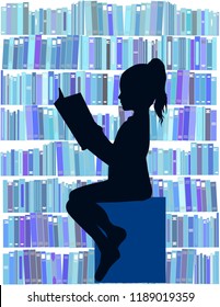 Children reading the book.