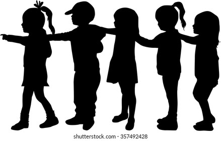 27,346 Silhouette kindergarten Images, Stock Photos & Vectors ...