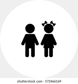Children simple icon
