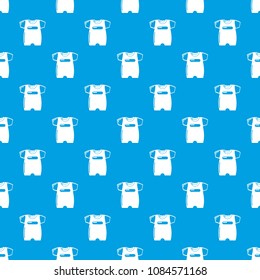 Children slider pattern vector seamless blue repeat for any use