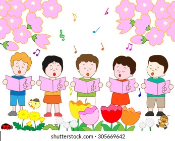 Children of the spring music presentation