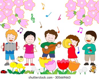 Children of the spring music presentation