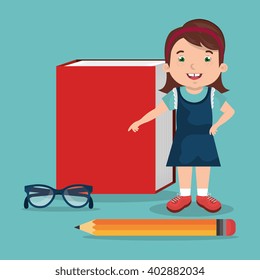 children studying design 
