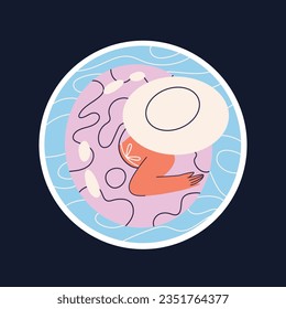 Children Swimming Lessons. swimming classes background. swimming training concept. Vector Illustration. Poster, label, Sticker, Template. social media post. Swimming lesson promotion poster. Coaching.