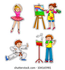 children and their hobbies