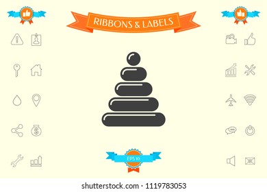 Children toy icon