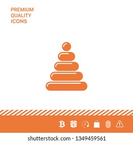Children toy icon. Graphic elements for your design