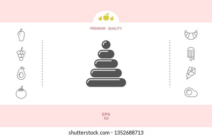 Children toy icon. Graphic elements for your design