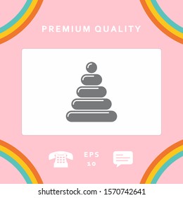 Children toy icon. Graphic elements for your design