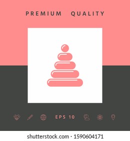 Children toy icon. Graphic elements for your design