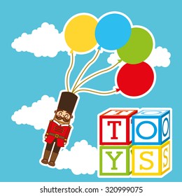children toys design, vector illustration eps10 graphic 