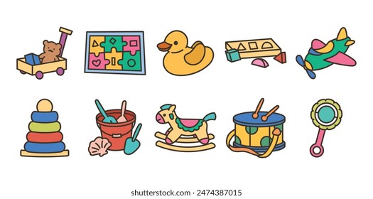 Children Toys Doodle Set Collection