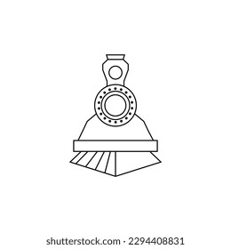 Children train icon Vector. public transport illustration sign. railroad symbol. 