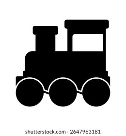 Filhos ícone de trem Vetor. sinal de ilustração de transporte público. símbolo de ferrovia. ícone de trem na web.
