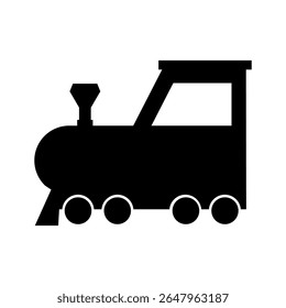 Children train icon Vector. public transport illustration sign. railroad symbol.  train web icon.