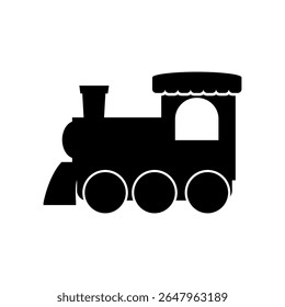 Children train icon Vector. public transport illustration sign. railroad symbol.  train web icon.
