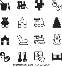 children vector icon set such as: Children's spoons, sand, beautiful, food, interior, protection, ring, education, wild, connection, cradle, seat, belt, bed, beby, freight train, colored, decoration