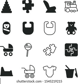 children vector icon set such as: seat, food, sucker, delicious, sand, toddler, belt, tasty, bright, clothes for newborns, safety, green, yummy, chair, calm, lick, children's toilet, car, colored