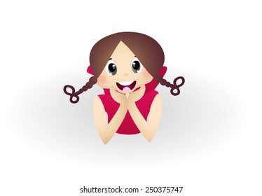 Children vector for your design