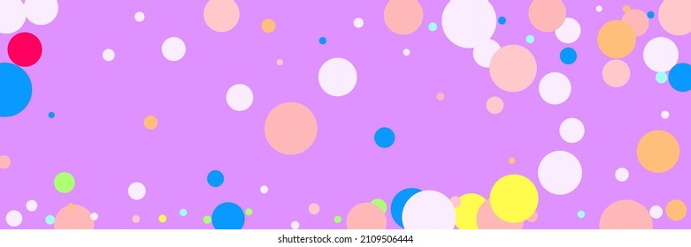 Children Vibrant Green Purple Blue Wallpaper. Bordo Red Bright Play Beige Rainbow Design Pic. Pink Color Yellow Pastel Kids Print. Multicolor Dark White Violet Circles Indigo Composition.