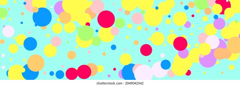 Children Vibrant Pink Play Violet Purple Composition. Bright Color Pastel Dark Kids Multicolor Background. Yellow White Beige Bordo Red Print. Rainbow Green Circles Indigo Blue Wallpaper.