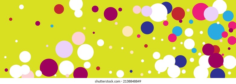 Children Vivid White Violet Rainbow Blue Background. Play Pastel Bright Green Pink Pattern. Beige Vibrant Dark Color Indigo Wallpaper. Kids Purple Multicolor Circles Red Yellow Textile.